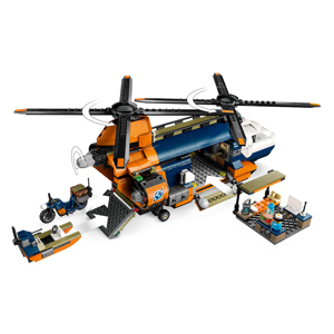 Lego Jungle Explorer Helicopter at Base Camp 60437